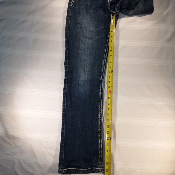 Live Hard women's Bootcut Jeans Excellent Condition Size 2 - Picture 6 of 9